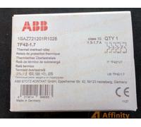 ABB Thermal Overload Relay, TF42-1.7