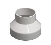 1PC ABS Exhaust Pipe Reducer Adapter Ventilation Ducting Connector Variable Diameter Pipe Fittings Duct Reducer(C)
