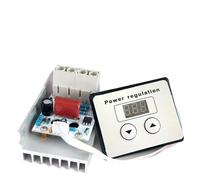 1pc AC 220V 10000W SCR Electronic Voltage Regulator Digital Speed Control Dimmer Thermostat + Digital Meters Power Supply Regulation