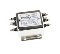 1pc AC/DC filter three-phase anti-interference EMI socket linear audio power supply purification fever 380VCW(50A CW12BL2-50A-S)