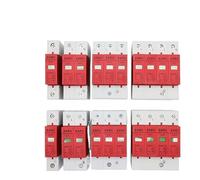 1pc AC SPD 1P 2P 3P 4P 20~40KA 30KA~60KA 385V House Surge Protector Protective Low-Voltage Arrester Device(20-40KA,2)