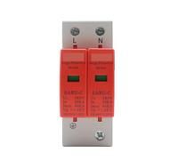 1pc AC SPD 1P+N 2P 20KA~40K AC385V House Lightning Surge Protector Protection Protective Low-voltage Arrester Device