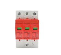 1pc AC SPD 3P 3 Phase 20KA~40KA 385V House Lightning Surge Protector Protective Low-voltage Arrester Device