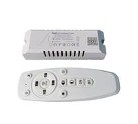 1pc AC85-265V 50W Output 24-36V 1.5A 2.4G Remote Control LED Driver Power Supply For Dual Color LED Strip Dimming Color Changing(DC24-36V 1500MA 50W)