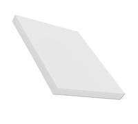 1pc Acetal Copolymer Plate, Plastic POM Sheet Square/Rectangular Thickness 3-60mm for CNC Engineering(White,35x200x300mm)