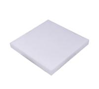 1pc Acetal Copolymer Plate, Plastic POM Sheet Square/Rectangular Thickness 3-60mm for CNC Engineering(White,30x100x100mm)