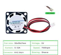 1pc ACP3007 3cm 30mm fan 30x30x7mm DC5V 12V 24V 2pin miniature cooling fan for 3D printer router(5V)