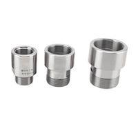 1pc Adapter Er11 Er16 Er20 Er25 Er32 Extension Rod Spindle Motor Rotor Engraving Machine Spindle Motor Shaft Sleeve(ER16A nut (M19-1))