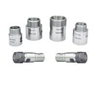 1pc Adapter Transition Joint ER11 ER16 ER20 ER25 ER32 Transfer Head Machine Spindle Reducing Sleeve Extension Connecting Parts Nuts(ER20 Turn ER25)