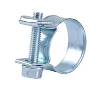 1Pc Adjustable Carbon Steel Galvanized Hoop Hose Clamps Fixed Clip Fuel Tube Water Pipe Ventilation Pipe Assortment Kit(8-10mm)