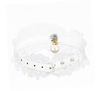 1pc Adjustable Cat Collar Decor Stylish Lace Necktie for Kittens and Puppies Comfortable Pet Costume Necklace and Design for Fashionable Pets