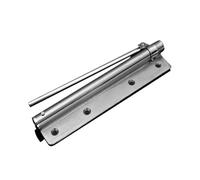 1PC Adjustable Door Closer Stainless Steel Automatic Spring Latch Hinge for Home Office Fire Rated Furniture Hardware