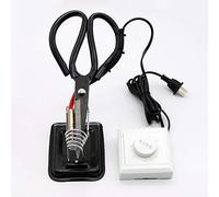 1Pc Adjustable Electric Heating Tailor Scissors with Switch Controller and Stand