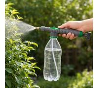 1Pc Adjustable Garden Hose Spray Nozzle, 29cm Handheld Water Sprayer with Fine Mist and Direct Stream, Multi-Use Cleaning Nozzle for Home Garden, Patio, Balcony and Outdoor Cleaning