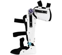 1pc Adjustable Hinged Post Op Knee Brace Immobilizer for Pain Relief & Support - for Thigh, Knee, Ankle & Foot(Right,Large)