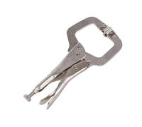 1pc Adjustable Locking Type C Pliers 6.5 11 Inch Quick Grip Clamps Manual Welding Tools for Woodworking & Pipe Projects & Versatile Hand Tool