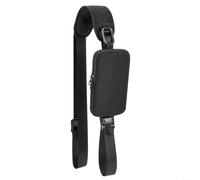 1Pc Adjustable Nylon Shoulder Strap for Turtlebox Original-Gen3 Speaker with Accessory Pocket, 3cm Width Black Carrier for Picnic Beach Travel