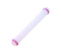 1Pc Adjustable Rolling Pin with Guide Rings, Non-Stick | Baking dough rolling pin with guide rings for pastry, cookie and cake. Non-stick surface, adjustable thickness.