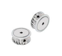1pc AF-type XL 24 Teeth Aluminum Alloy Timing Belt Pulley, Synchronous Belt Groove Width 11mm, Bore 12mm, Keyway 4x1.8mm