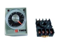 1pc AH3-3 Time relay DC24V Delay Timer Time Relay 8Pin with base 6S