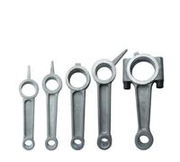 1PC Air Compressor Connecting Rod Silver Tone Aluminum Alloy For Air compressor IDGTTLDF(15 113 32)