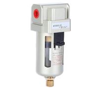 1PC Air Compressor Oil Water Separator Filter, 1/4'' NPT Inlet and Outlet Airbrush Filter Moisture Oil Water Separator for Air Line Compress, 5.0 * 2.1 * 2.1inch