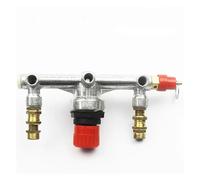1pc Air Compressor Push-Pull Valve Switch Control Manifold Regulator Gauges Aluminum Bracket Red Cap Pressure Valve IDGTTLDF