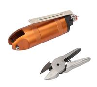 1pc Air Cutting Scissor Air Pneumatic Scisso Nipper Tool Cutting Pliers for Soft Or Hard Plastic 10mm/6.5mm Handheld Air Scissors(HS30-F7P)