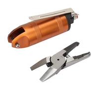 1pc Air Cutting Scissor Air Pneumatic Scisso Nipper Tool Cutting Pliers for Soft Or Hard Plastic 10mm/6.5mm Handheld Air Scissors(HS30-F9P)