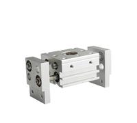 1pc Air Cylinder HFT Series HFT10 HFT16 HFT20 HFT25 HFT32X20S 30 40 60 100 Air Gripper Wide Style Pneumatic Cylinder Double Acting(HFT10-40-S)