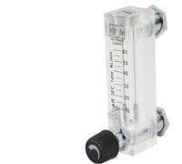 1PC Air H2O Flow Meter Nitrogen Gas Flowmeter with Control Valve 0.1/0.2/0.3/0.4/0.5/10/16/20/25/30/35/40-1000ml/L/min(AIR,0.05-0.5 L-MIN)