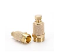 1pc Air Reducer Plastic Exhaust Muffler Pneumatic 1/8 1/4 3/8 1/2 Male Thread Absorb Noise Filter Slip Lock for Misting Pump(Adjust,1/2")