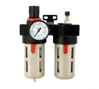 1PC Air Source Processor BFC Oil Water Separator for Air Compressors and Pneumatic Tools with Space Saving Design (Thread diameter3/8)