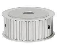 1pc Alloy Pulley S5M Type 48Teeth 5mm Teeth Pitch Circular Tooth 11/17/22/27mm Width Timing Bore 12/14/15/16/17/19/20 Mm(16 mm,1pc/27 mm)