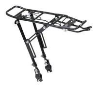 1PC Alloy Rear Bicycle Rack Carrier Bag Luggage Cycle Mountain Bike Black for Cycling Camping Touring