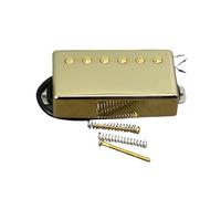 1PC Alnico 5 Hue Coil Electric Pickup 4 Core Neck Or Bridge Instrument Accessories Professional electric pickup(Gold N Pickup)