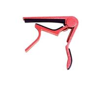 1pc Aluminium Alloy Silver Quick Change Clamp Key Acoustic Classic Guitar Capo for Tone Adjusting Guitar (Size : RED)