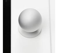 1Pc Aluminium Alloy Simple Round Ball Door Handles Furniture Kitchen Cabinet Knobs Wardrobe Cupboard Dresser Drawer Pulls Handle(Matte)