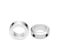 1pc Aluminum /45# Steel ID 6mm - 50mm SOH SOC Shaft Collar Retaining Ring Stop Screw Type Fixing Ring Shaft Retainer Locator(SOH35 35x50x15mm)