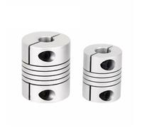 1pc Aluminum Alloy 3D Printer DIY Part Elastic Winding Coupling D32L40 8/10/11/12/13/14/15/16mm Clamping Top Screw Encoder