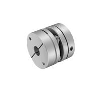 1PC Aluminum Alloy D26L26 Single Diaphragm Coupling Elastic Joint D26mm L26mm Ball Screw Step Servo Motor Encoder Computer FA Parts(5x5)