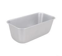 1pc Aluminum Alloy Rectangle Baking Pan Non-Stick Bread Toast Cake Molds Bakeware Kitchen Baking Tool for Brownie Cheese Cake Lightweight Easy Clean(20 * 10 * 7cm)
