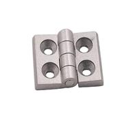 1pc Aluminum Extrusion Profile for 2020 3030 3040 4040 Metal Hinge Zinc Alloy Hinges Aluminium Bracket Corner(4040-Silver)