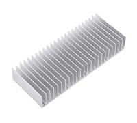 1pc Aluminum Heatsink, Cooling Chip with Aluminum for Computer Power Ic Power Electric Device LED Light Devices, Heatsink 24 Teeth 150mm