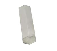 1pc Aluminum Hexagonal Bar 6061, Machinable Solid Metal Alloy Rod Subtense Distance 8mm-60mm(1000X10MM)