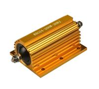 1pc Aluminum Housed Resistor Gold Tone ± 5% (J) Resistance Tolerance 10W 25W 30W 50W 75W 100W 150W 200W 300W 500W Power Rating(150R,500W)
