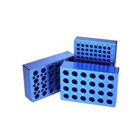 1pc Aluminum Ice Box 0.2/2ML Centrifuge Tube PCR Freezing Module(24 silicone sleeve)