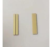 1pc Aluminum Nitride Ceramic Substrate - 170W/mK Thermal Conductivity, 0.38mm Thickness, Customizable Size 2.3x10/2.1x10mm(2.1x10mm)