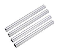 1pc Aluminum Round Tube 21mm-30mm OD 300mm Length Seamless Straight Tubing for DIY Air Intake, Frames(21mm x 18mm x 300mm)