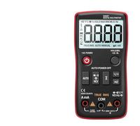 1pc AN113B Digital Multimeter True RMS with Temperature Tester 6000 Counts Auto-Ranging AC/DC Transistor Voltage Meter(AN113B Red)